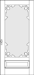 132 Bay Village Style Screen Storm Door