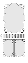 203 Montclair Style Screen Storm Door