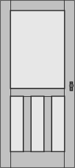 215 Bayshore Style Screen Storm Door