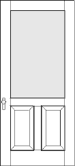 224 Glenmore Style Screen Storm Door