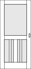 302 Hilton Head Style Screen Storm Door