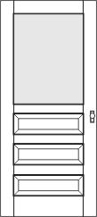 304 Taunton Style Screen Storm Door