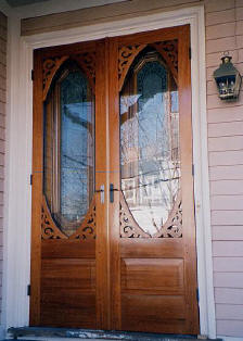 Silver Lake style 127 double storm doors