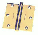 Von Morris 3 X 3 extruded brass hinge