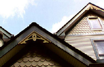 corbels and gable ornaments